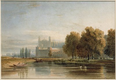 Ansicht des Eton College von John Varley